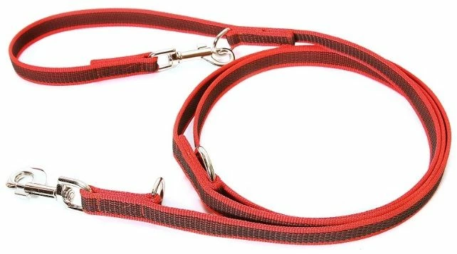 Julius K9 Laisse D'entraînement Caoutchoutée Rouge 4 Julius K9 Laisse D'entraînement Caoutchoutée Rouge – Image 2