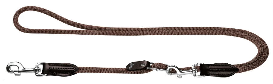 Hunter Vario Leash Freestyle Leash Heavy Duty Brown 3 Hunter Vario Leash Freestyle Leash Heavy Duty Brown