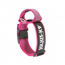 Julius K9 Collier Couleur Et Gris Avec Poignée Rose 9 Julius K9 Collier Couleur Et Gris Avec Poignée Rose -Trixie Soldes Magasin 427032 collar color gray con asa 0