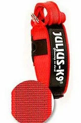 Julius K9 Collier Colour & Gray Avec Poignée Rouge -Trixie Soldes Magasin 427034 collar color gray idc con asa rojo 40 mm 1 jpeg 0