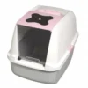 Catit Zuma Pink Tray Avec Porte Amovible -Trixie Soldes Magasin 427838 bandeja sanitaria con cubierta catit 1 0