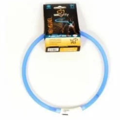 Duvo Plus Collar Security Led Silicona Redondo Azul