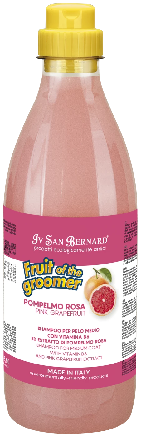 San Bernard Shampooing Au Pamplemousse Rose Pour Chiens à Poil Moyen 4 San Bernard Shampooing Au Pamplemousse Rose Pour Chiens à Poil Moyen – Image 2