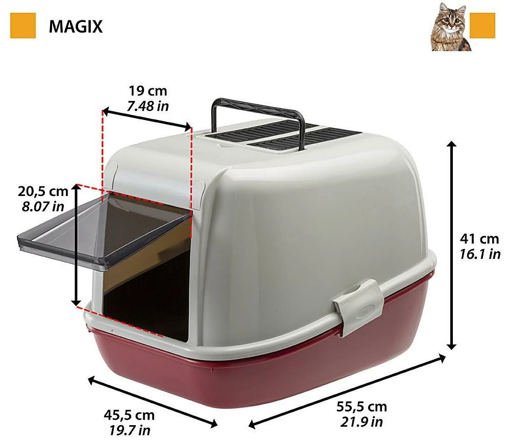 Ferplast Crépine De Bac à Sable Couverte Magix 4 Ferplast Crépine De Bac à Sable Couverte Magix – Image 2