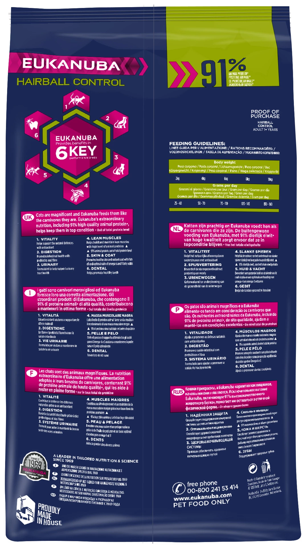 Eukanuba Adult Hairball Control 6 Eukanuba Adult Hairball Control – Image 4