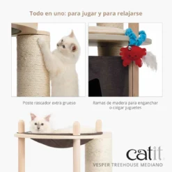 Catit Vesper TreeHouse Grand Griffoir Pour Chats -Trixie Soldes Magasin 52116 Catit Vesper Treehouse Medium Panel 3 ES 63f48c804cf1b