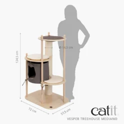 Catit Arbre à Chat Moyen Vesper TreeHouse Pour Chats -Trixie Soldes Magasin 52116 Catit Vesper Treehouse Medium Panel 6 ES 1 63f48b3f0e306