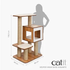 Catit Arbre à Chat Géant Vesper High Base Pour Chats -Trixie Soldes Magasin 52125 Catit Vesper Giant Panel 6 ES 63f48dc3a60b1