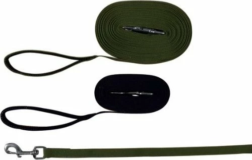 Trixie Laisse De Pistage Longue, Noire 3 Trixie Laisse De Pistage Longue, Noire