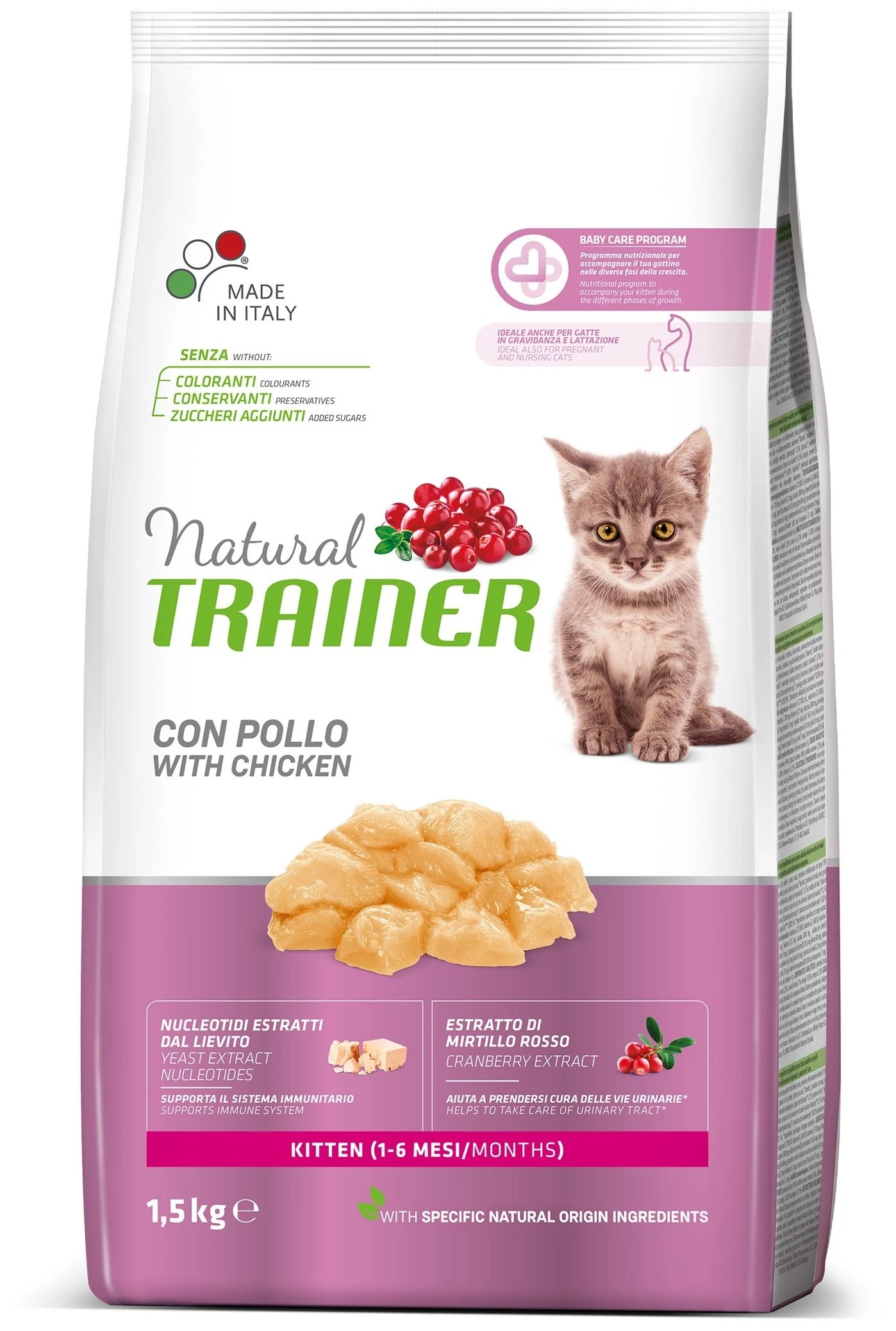 Trainer Natural Kitten Pour Chatons Au Poulet 3 Trainer Natural Kitten Pour Chatons Au Poulet