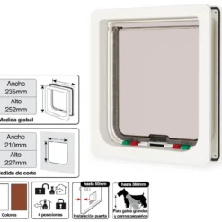 Pet Mate Porte Accès Simple Chat-Chien -Trixie Soldes Magasin 69755 35368002212 1