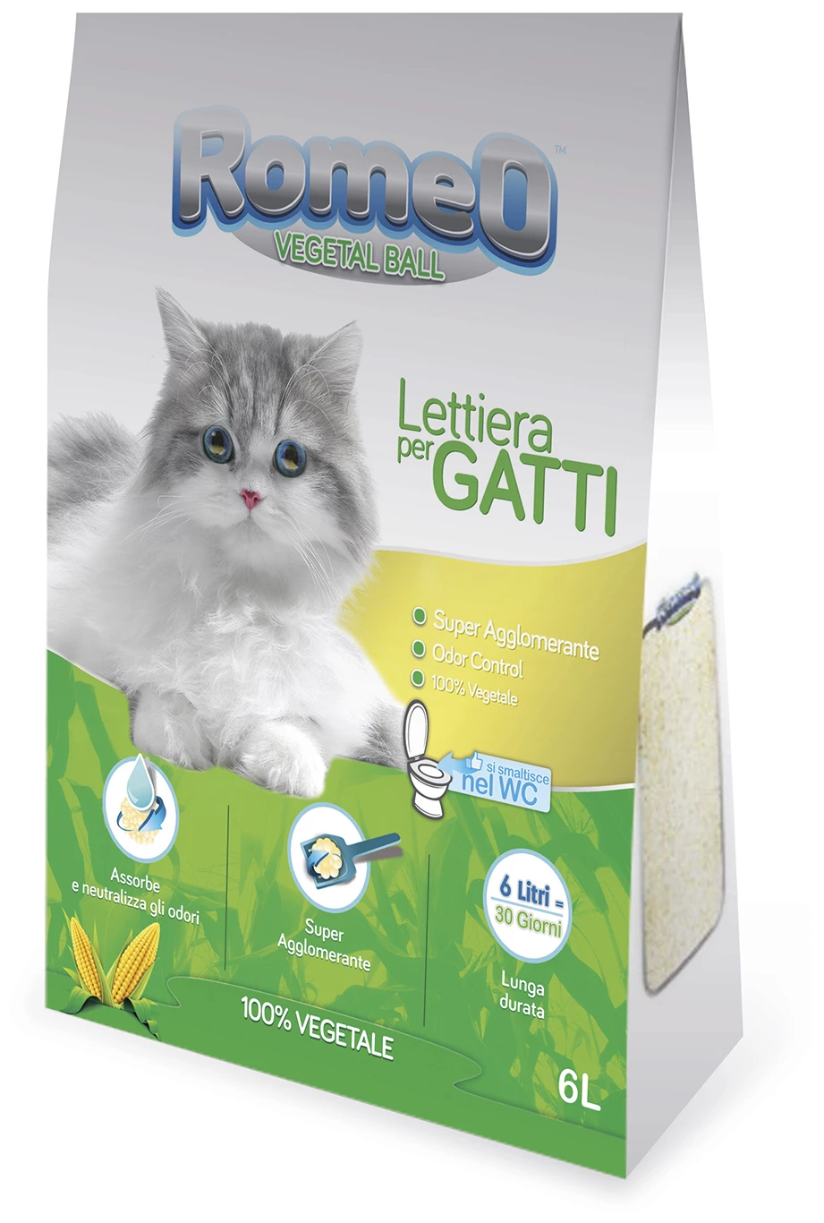 Trixie Litière Végétale Super Agglomérante Romeo Vegetal Ball 3 Trixie Litière Végétale Super Agglomérante Romeo Vegetal Ball