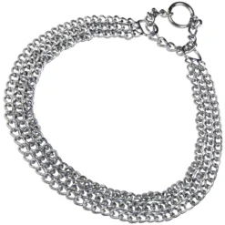 HS Sprenger Collier étrangleur Triple Semi-profond En Acier Chromé