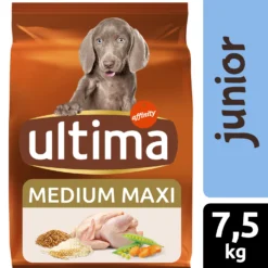Ultima Nourriture Medium Maxi Junior Poulet Et Riz -Trixie Soldes Magasin 78179 1 2