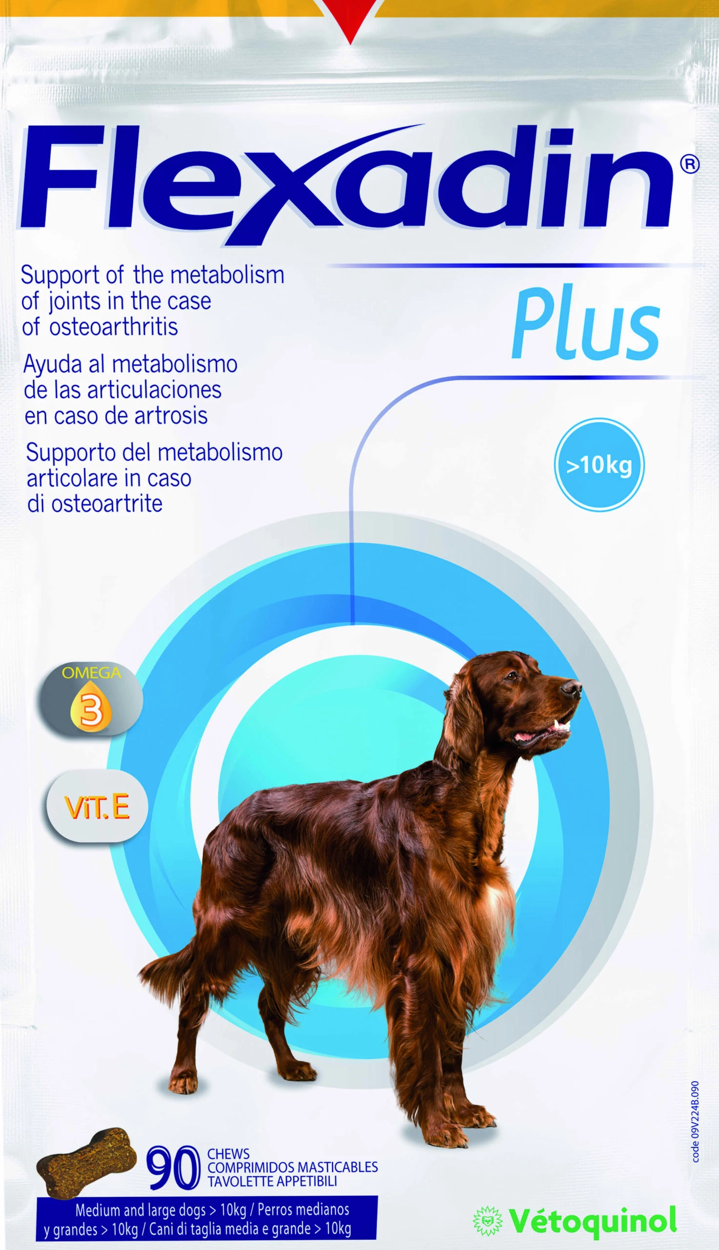 Vetoquinol Vétoquinol Flexadin Plus Pour Chiens Moyenne Et Grande 4 Vetoquinol Vétoquinol Flexadin Plus Pour Chiens Moyenne Et Grande – Image 2