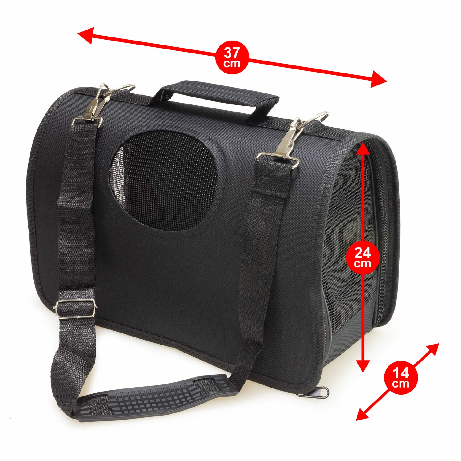 Arquivet Porteuse Semi-rigide Noire 7 Arquivet Porteuse Semi-rigide Noire – Image 5