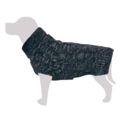 Arquivet Pull En Tricot Marbré Noir Graphite