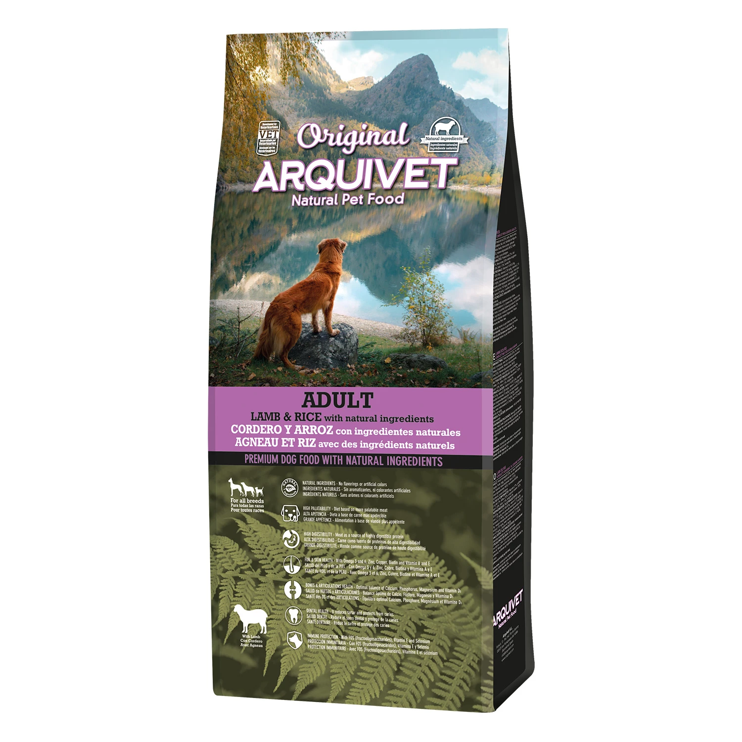 Arquivet Dog Original Adult Original Agneau Et Riz 3 Arquivet Dog Original Adult Original Agneau Et Riz