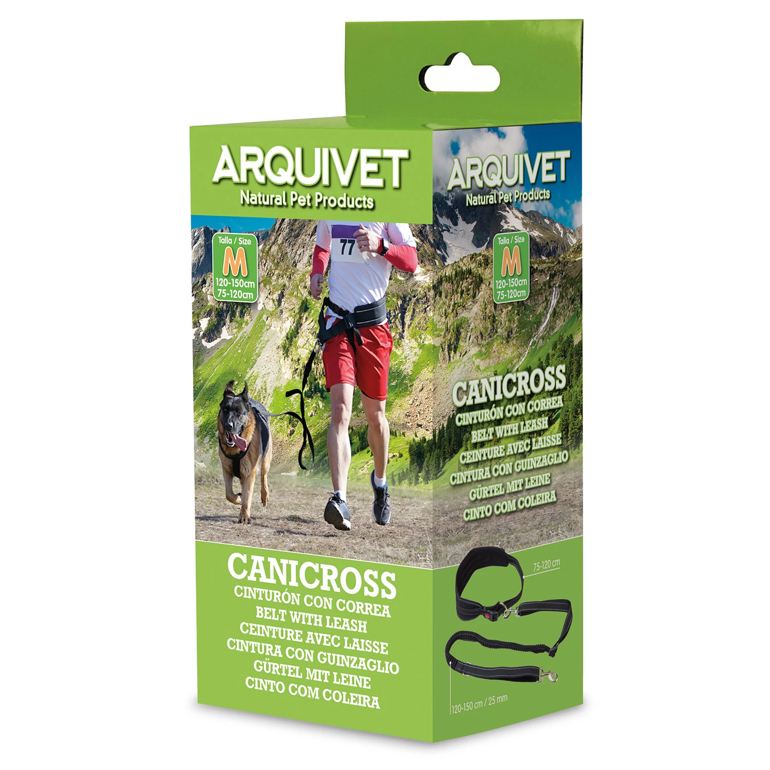 Arquivet Ceinture Canicross Strap Noir 6 Arquivet Ceinture Canicross Strap Noir – Image 4