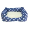 Arquivet Coussin De Lit Matelassé Carré Avec Traces Bleues -Trixie Soldes Magasin 8435117899490