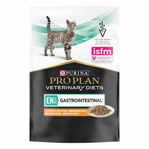 Pro Plan Veterinary Diets FR Gastro-intestinal ST/OX Morceaux Dans Une Sauce Au Poulet 5 Pro Plan Veterinary Diets FR Gastro-intestinal ST/OX Morceaux Dans Une Sauce Au Poulet – Image 3