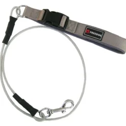 Freedog Laisse Anti-morsure En Métal