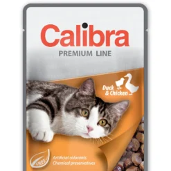 Calibra Nourriture Humide Premium Adult Canard Et Poulet Pour Chats
