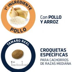 Advance Tourteau Puppy Medium Poulet Et Riz -Trixie Soldes Magasin 95246 4 4