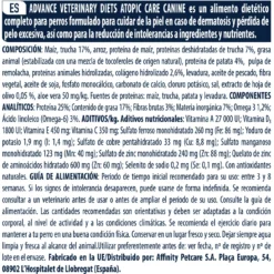 Advance Tourteau Atopic Care Canine -Trixie Soldes Magasin 95248 8 8