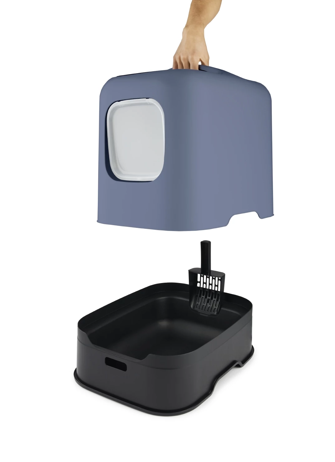 Rotho Biala Eco Cat Toilet Blue Horizon 4 Rotho Biala Eco Cat Toilet Blue Horizon – Image 2
