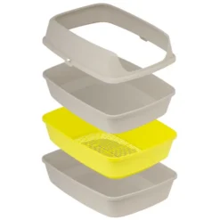 Moderna Plateau Avec Grille 'Lift To Sift' Jumbo -Trixie Soldes Magasin Bandeja con Rejilla Lift to Sift Jumbo para gato 62c59c257a9d2