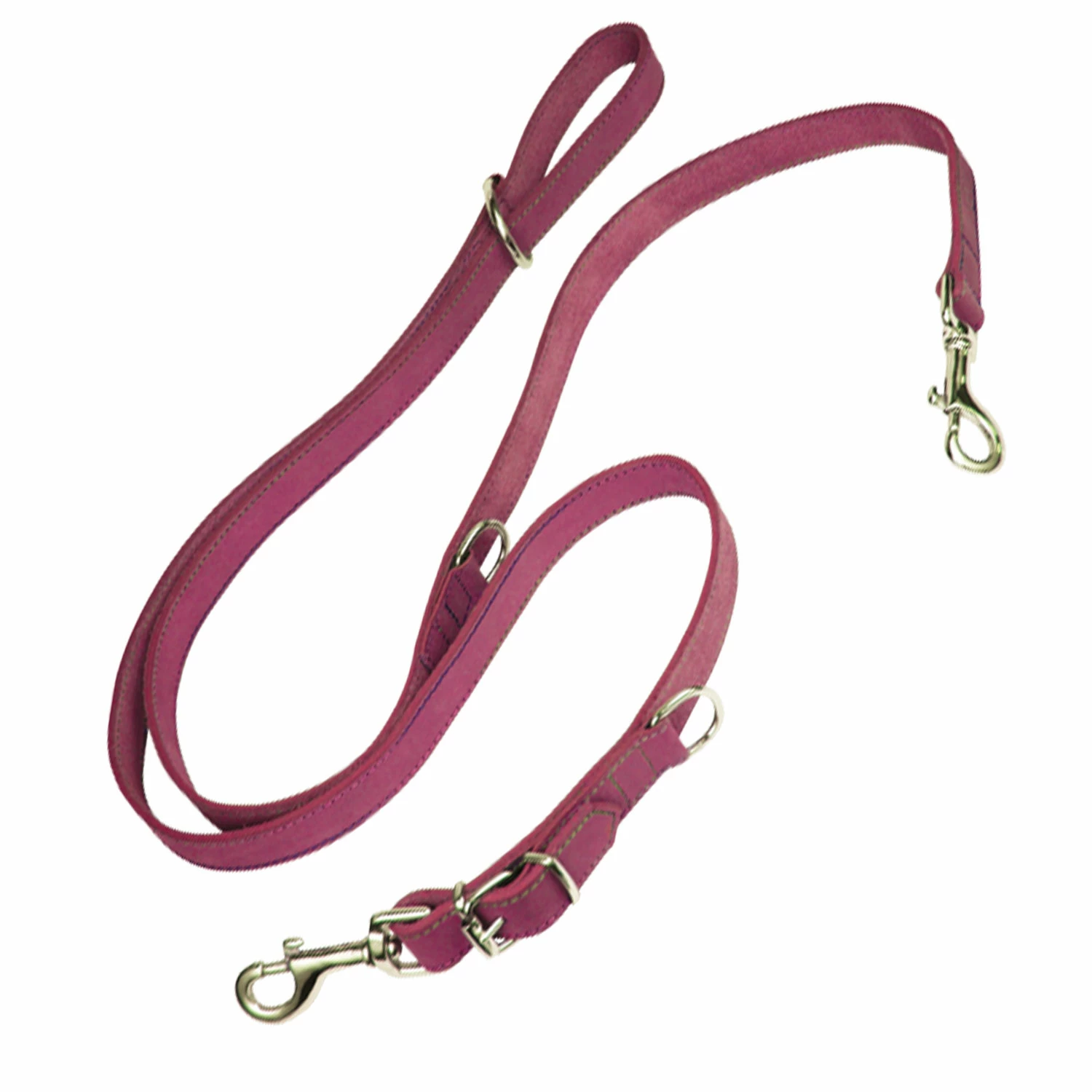 Gloria Pets Sangle En Cuir Rose Nobuk 3 Gloria Pets Sangle En Cuir Rose Nobuk