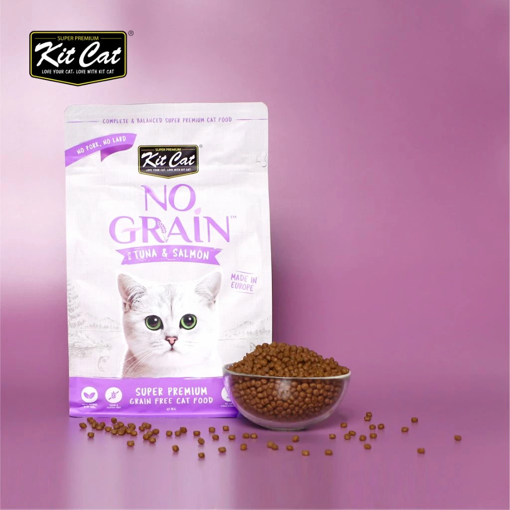 Kit Cat Nourriture Sans Céréales Pour Chats Avec Peau Et Pelage Thon Et Saumon 6 Kit Cat Nourriture Sans Céréales Pour Chats Avec Peau Et Pelage Thon Et Saumon – Image 4