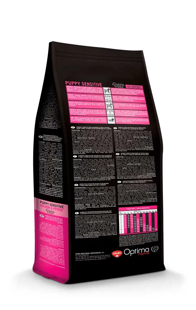 Optimanova Puppy Sensitive Saumon Et Pomme De Terre Grain Free 5 Optimanova Puppy Sensitive Saumon Et Pomme De Terre Grain Free – Image 3