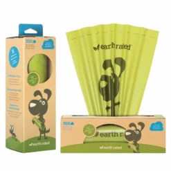 Earth Rated Sacs Rechange Rouleau 300 Sacs Sans Parfum