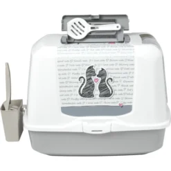 Moderna Bac à Sable Trendy Cat Cats In Love 8 Moderna Bac à Sable Trendy Cat Cats In Love -Trixie Soldes Magasin Cats in Love BJ60 0026 speckled grey side view with BL90 0330 warm grey 62c5a5abc21d8