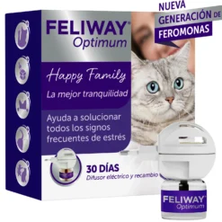 Feliway Optimum Anti-Stress Pour Chats Kit Diffuseur + Recharge