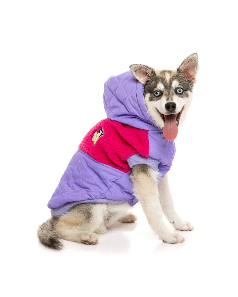 FuzzYard Sweat à Capuche Oregon Lavande Pour Chien 4 FuzzYard Sweat à Capuche Oregon Lavande Pour Chien – Image 2