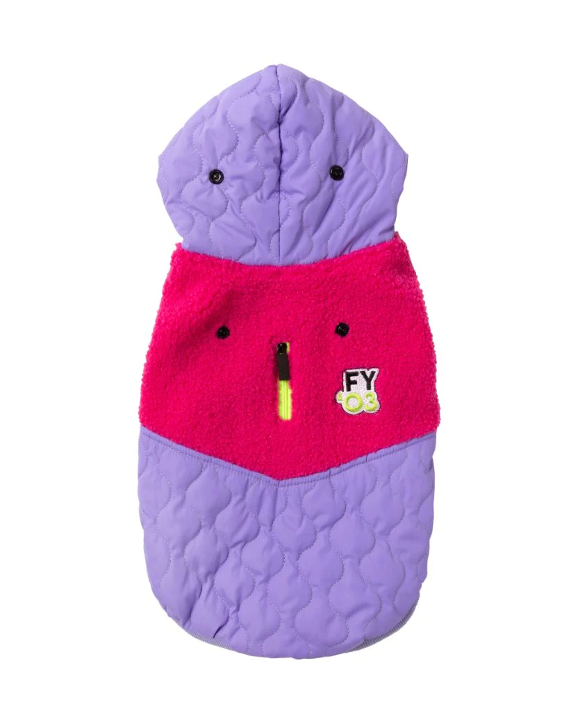 FuzzYard Sweat à Capuche Oregon Lavande Pour Chien 3 FuzzYard Sweat à Capuche Oregon Lavande Pour Chien