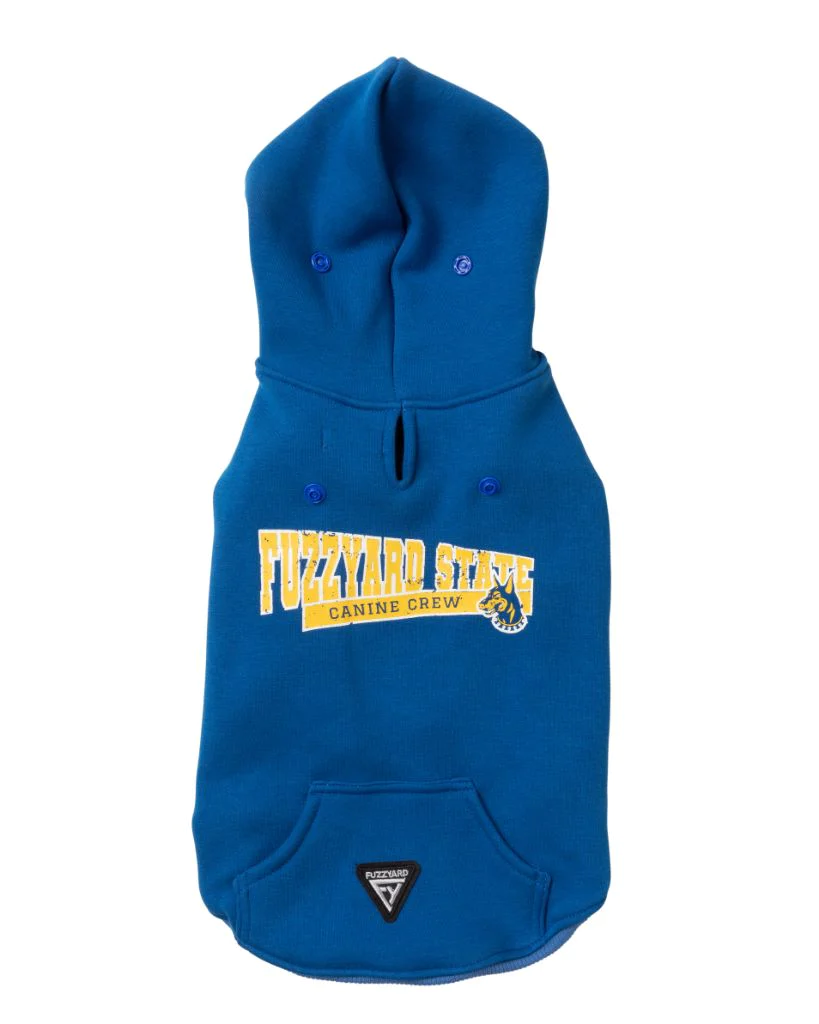 FuzzYard Sweat à Capuche State Bleu Pour Chien 3 FuzzYard Sweat à Capuche State Bleu Pour Chien
