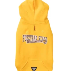 FuzzYard Sweat à Capuche State Jaune Pour Chien