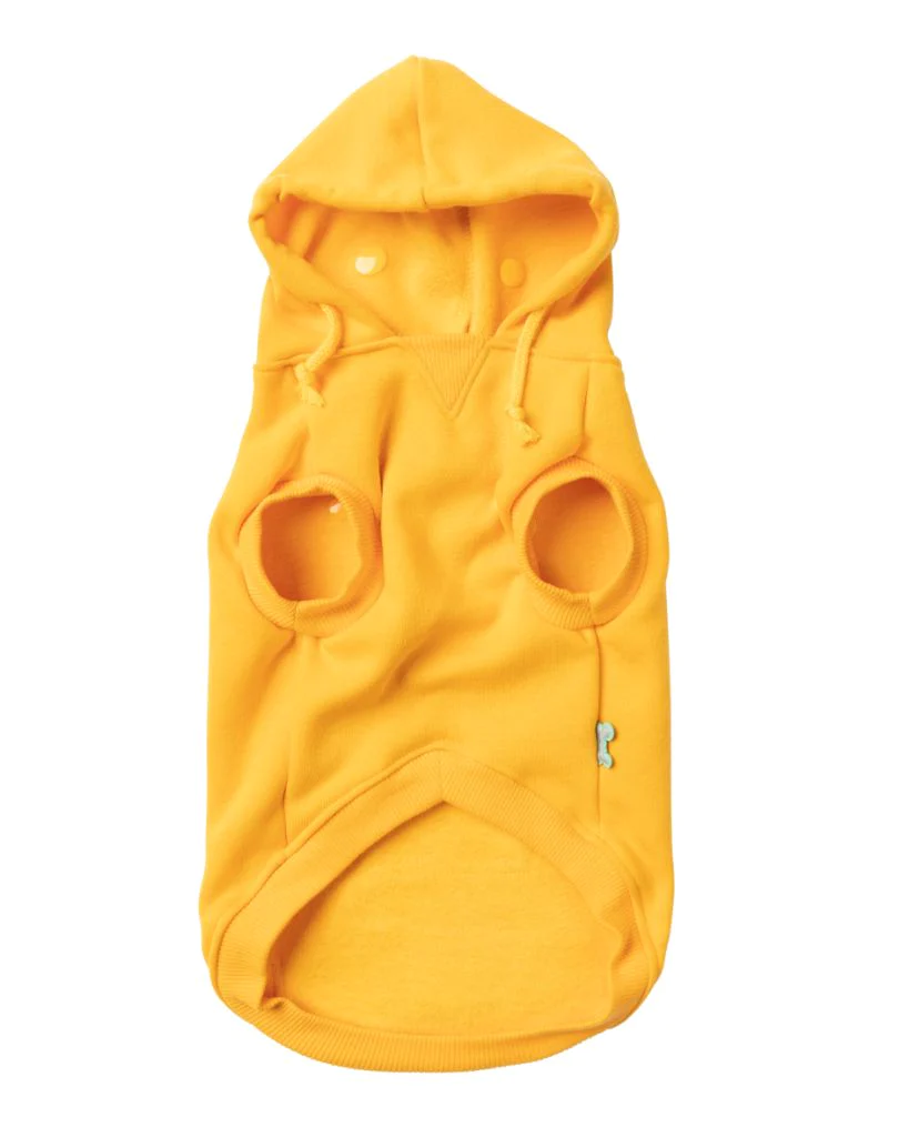 FuzzYard Sweat à Capuche State Jaune Pour Chien 5 FuzzYard Sweat à Capuche State Jaune Pour Chien – Image 3