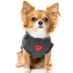FuzzYard Sweat à Capuche Gris Pour Chien -Trixie Soldes Magasin FZAW3941 7 Hoodies Heartbreaker Grey Dog09 1024x1024 63f4ac4b1600d