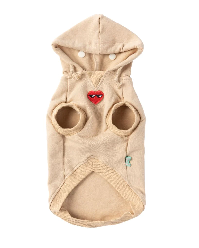 FuzzYard Sweat à Capuche Beige Pour Chien 5 FuzzYard Sweat à Capuche Beige Pour Chien – Image 3