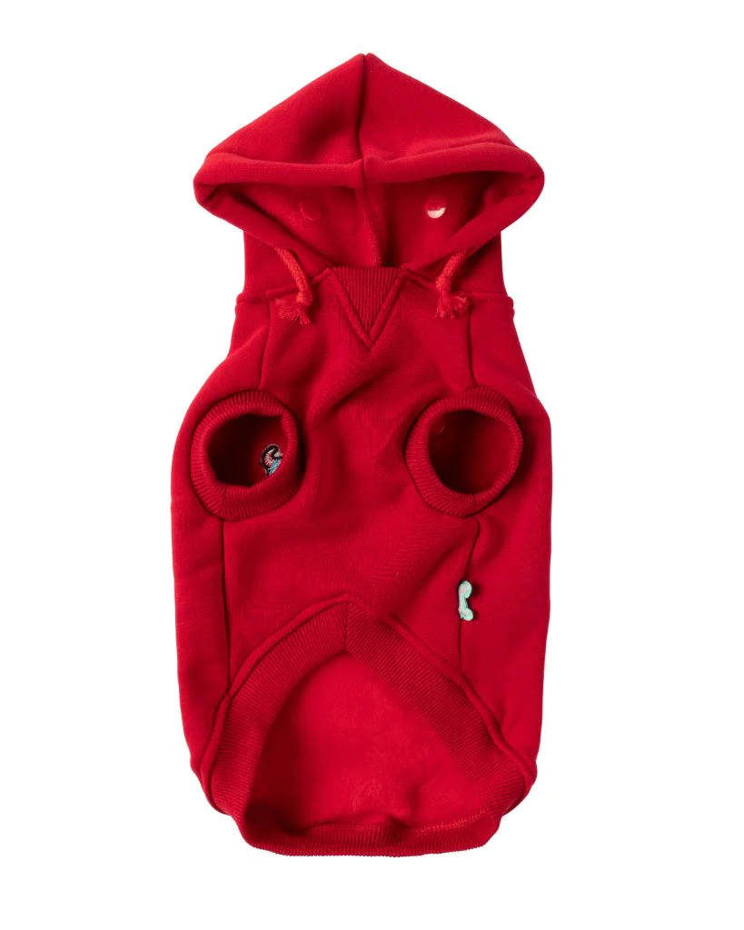 FuzzYard Sweat à Capuche Yardsters Rouge Pour Chien 5 FuzzYard Sweat à Capuche Yardsters Rouge Pour Chien – Image 3