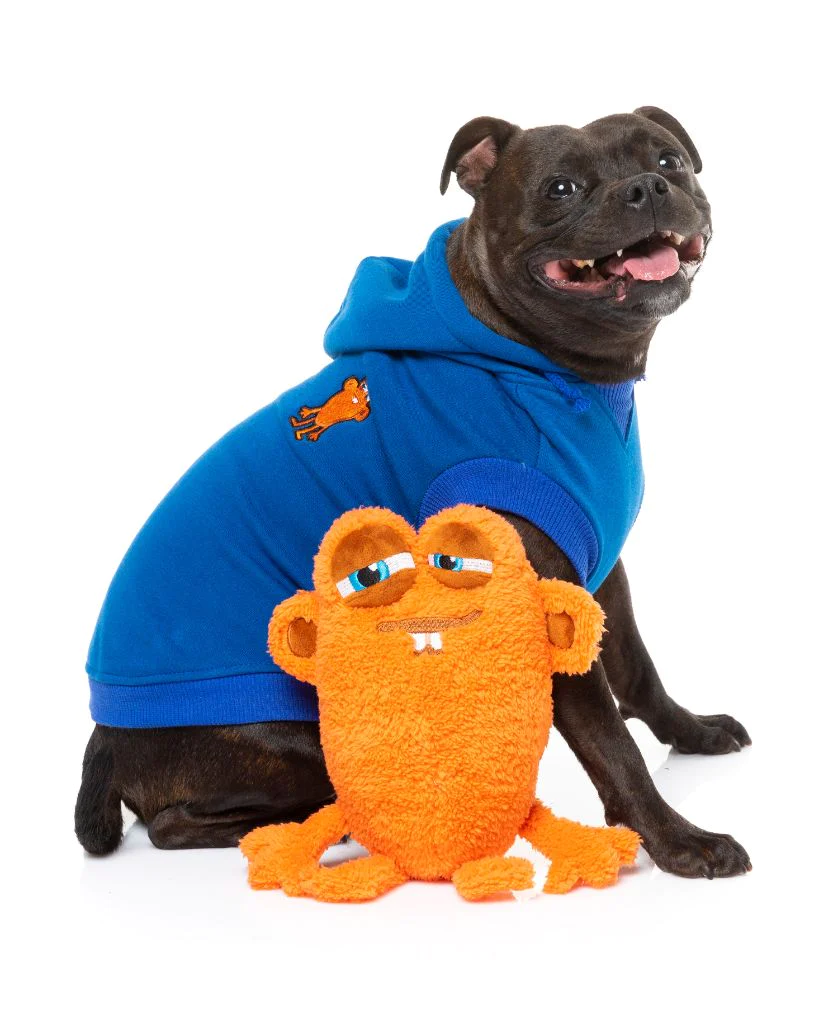 FuzzYard Sweat à Capuche Yardsters Bleu Pour Chien 4 FuzzYard Sweat à Capuche Yardsters Bleu Pour Chien – Image 2