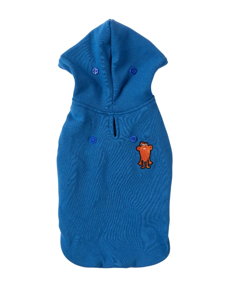 FuzzYard Sweat à Capuche Yardsters Bleu Pour Chien 3 FuzzYard Sweat à Capuche Yardsters Bleu Pour Chien