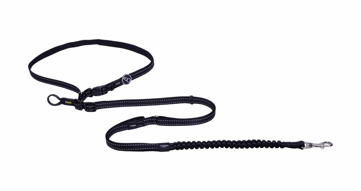 Rogz Courroie Handsfree Noir 3 Rogz Courroie Handsfree Noir