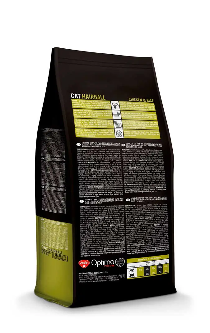 Optimanova Cat Hairball 5 Optimanova Cat Hairball – Image 3