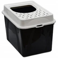 Rotho Chats Toilettes Berty Noire -Trixie Soldes Magasin KUWETA DLA KOTA DUZA TOALETA HOP IN NA ZWIREK EAN GTIN 7610859232755 64679ac704fc4